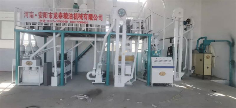 10噸玉米糝、粉聯(lián)產(chǎn)生產(chǎn)線  日產(chǎn)